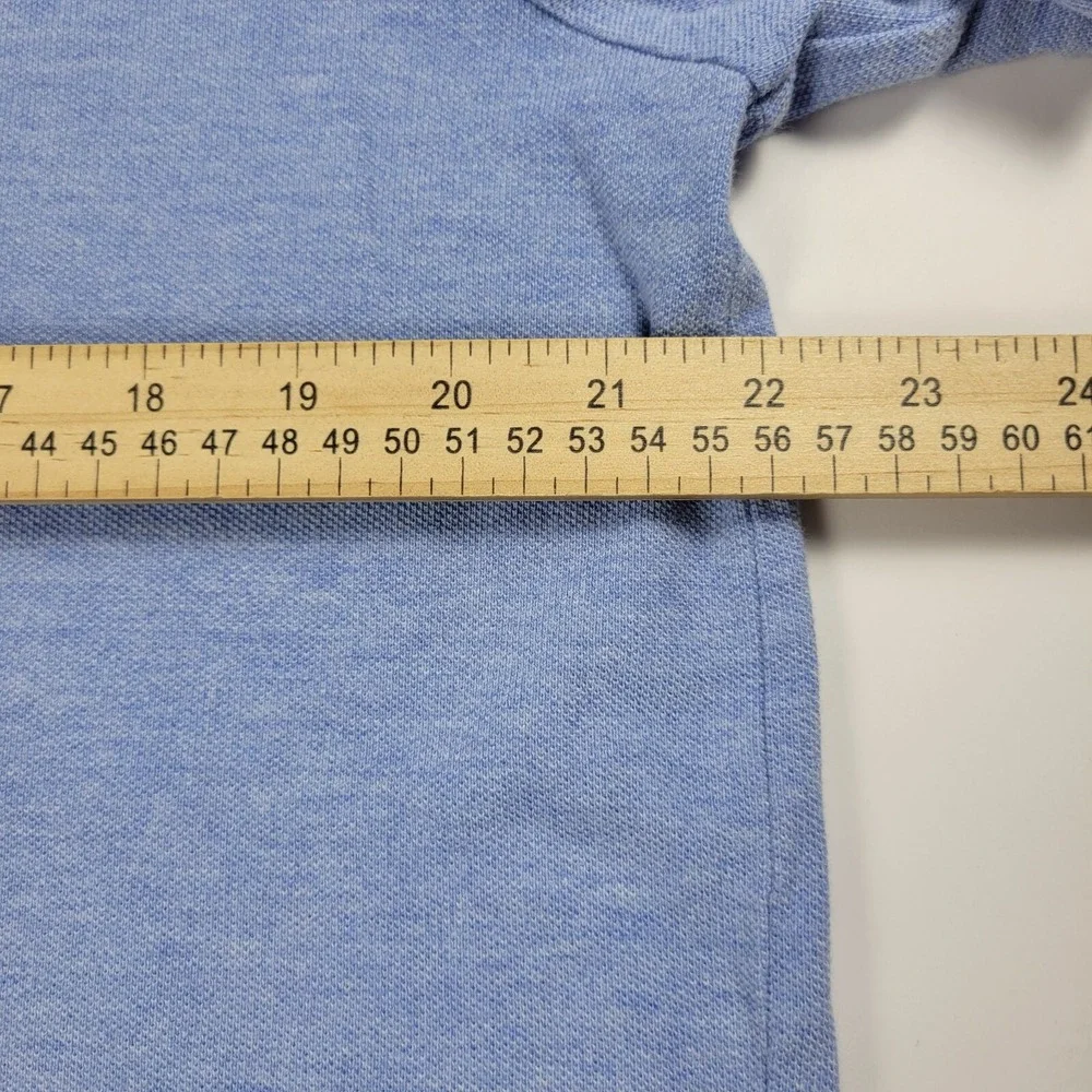 Polo Ralph Lauren Polo Shirt Men's Large Blue Short Sleeve Cotton Classic Casual